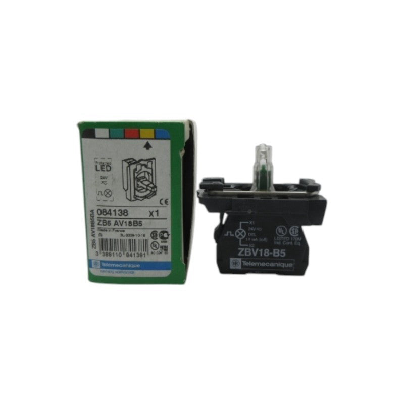 TELMECANIQUE ZB5AV18B5 24V NSMP