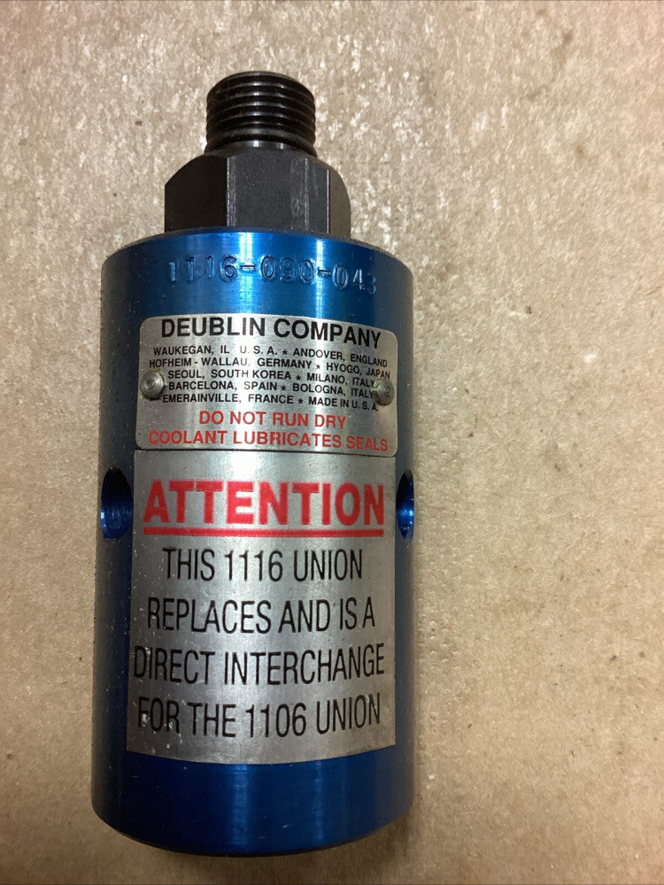 Deublin Rotary Union 1116-090-043 D17