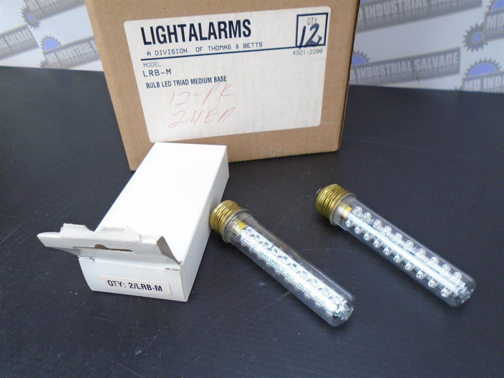 LIGHTALARM - LRB-M - (2 pcs) LED Exit Sign Light Conversion - 120V -1.5W (NEW)
