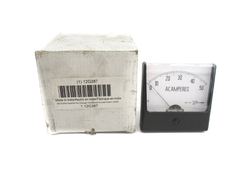 METER 12G387 0/50ACA NSMP
