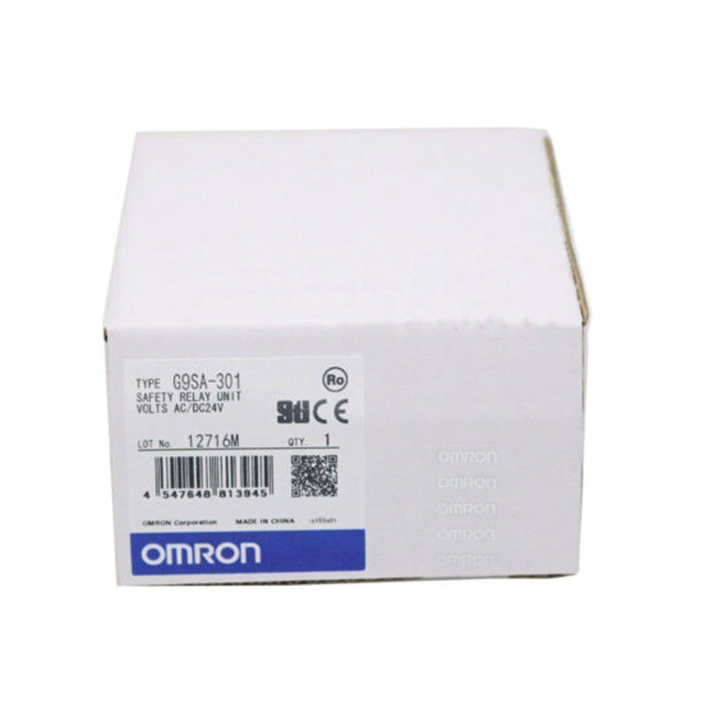 Omron G9SA-301 Safety Relay 24 V AC/DC G9SA301 New In Box Free Shipping