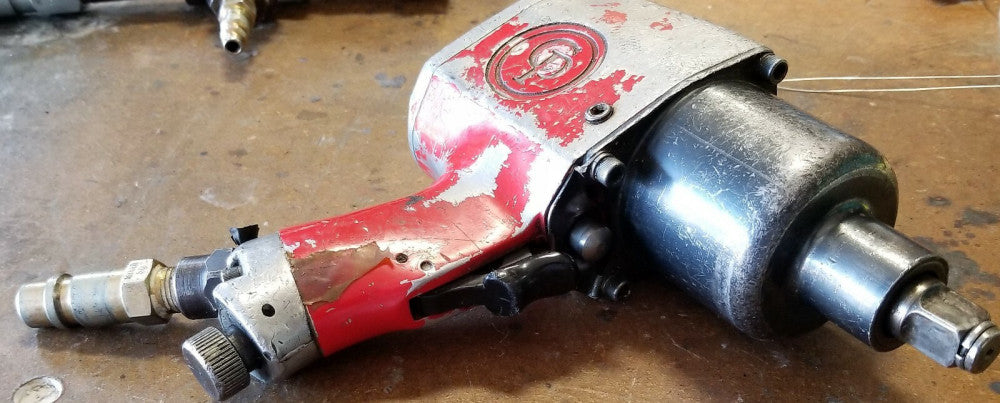 ½” Pneumatic Impact Wrench Chicago Pneumatic CP9541 TESTED WORKING PULL [A3F#38