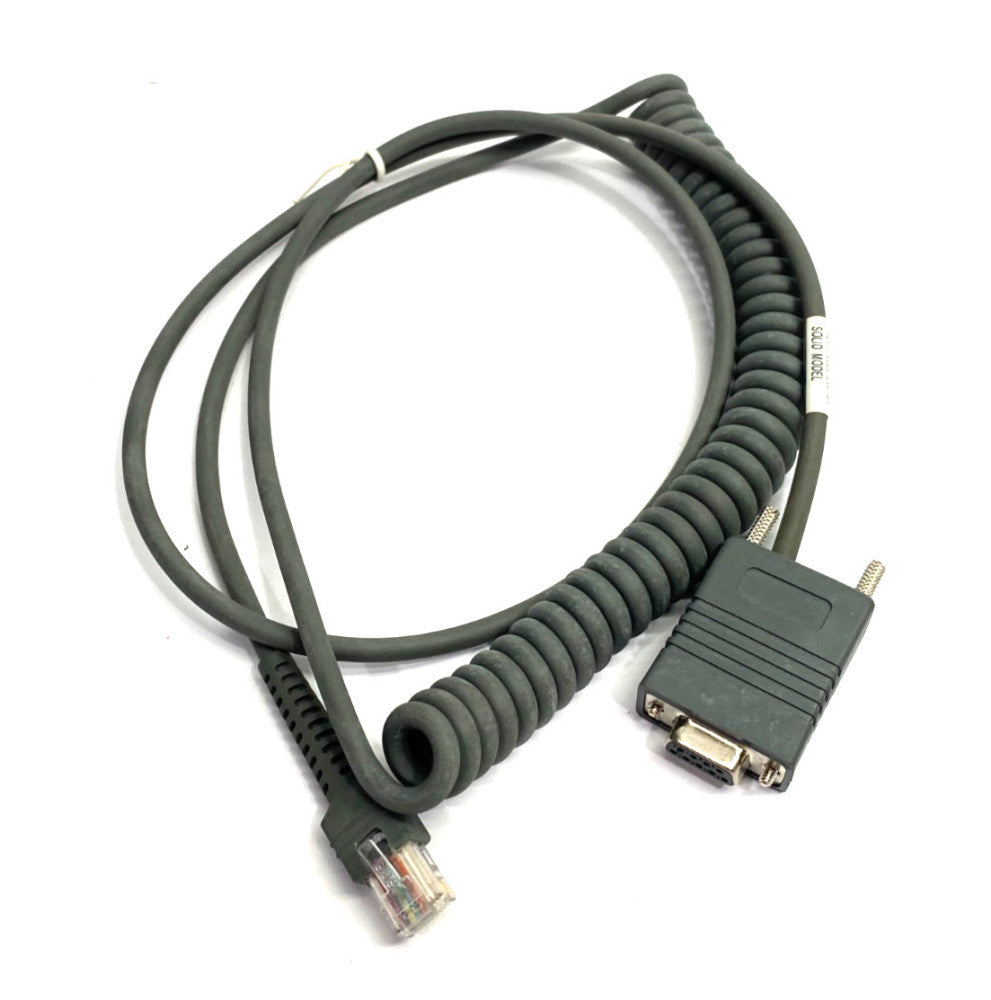 Symbol 25-66732-21 Barcode Scanner Sprial Cord Cable Assembly