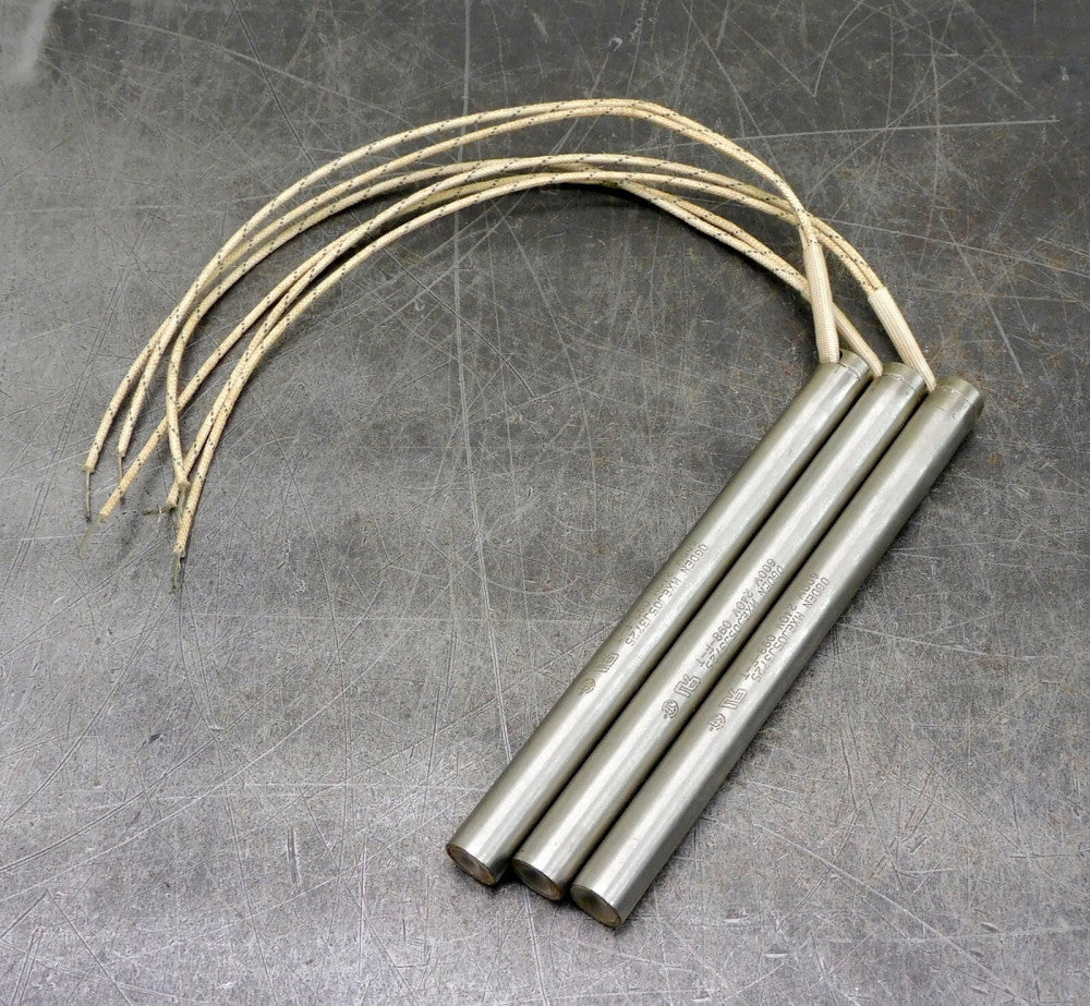 Ogden MXEJ05J3725 Heating Rod 240V 600W Heater Element Lot of Three (3)