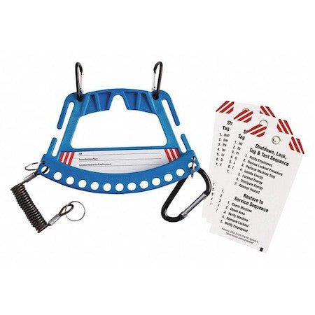 Brady 148862 Lockout Station,5-1/4" H X 7-3/4" W