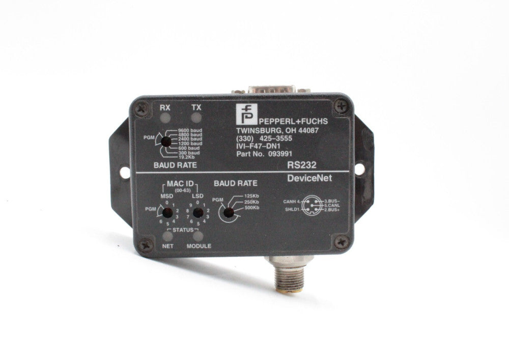 Pepperl + Fuchs RS232 Device Net Module