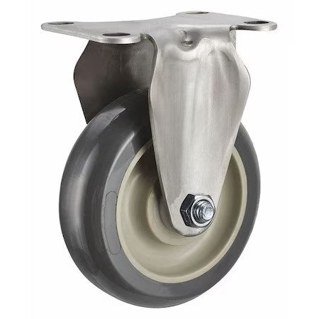 Zoro Select P12rx-Up035d-12 Rgd Plt Cstr, Polyurethane, 3-1/2In, 350 Lb