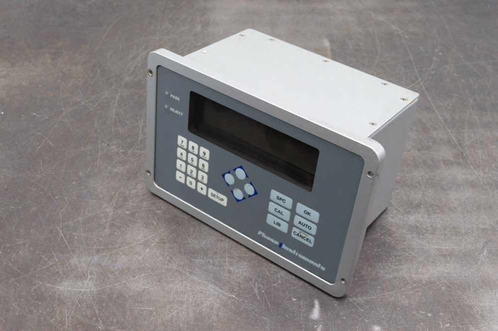 VIC 2100 Leak Detector Phase 1 Instruments Panel View Model 12