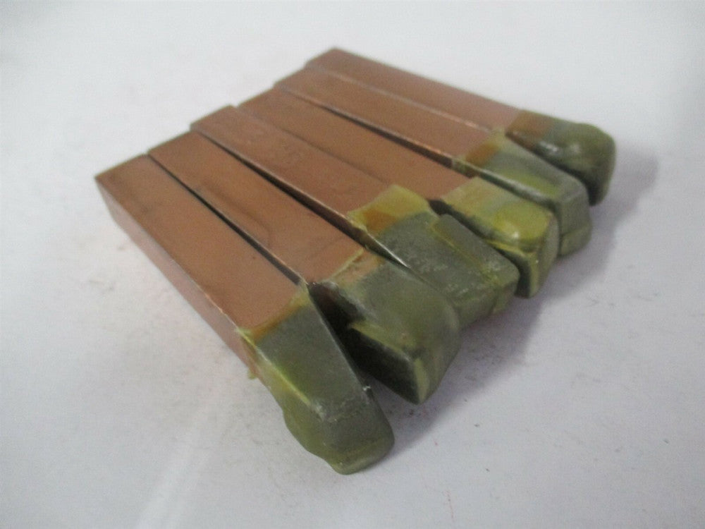 (311) 1/64" x 3/8 x 3/8" Lead Angle Turning Single Point Tool Bit - Qty 6