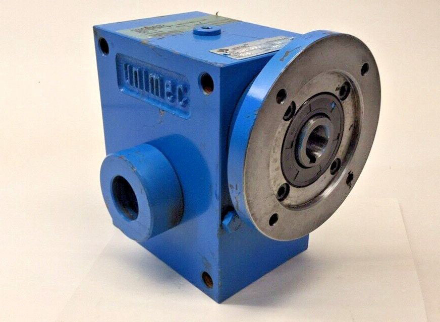 Unimec MTP-306 x 1/5 Used Trapezoidal Screw Jack 1:5-Ratio MS-Model