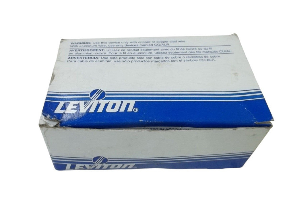 LOT OF 10 LEVITON 13357-N FLUORESCENT LAMPHOLDER HARDWARE ENCLOSEDNSMP