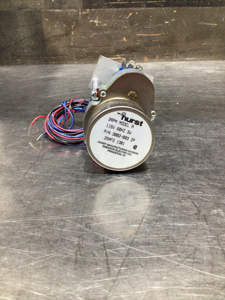 Hurst Motor 2RPM Model A P/N 3002-003 ZP NOS