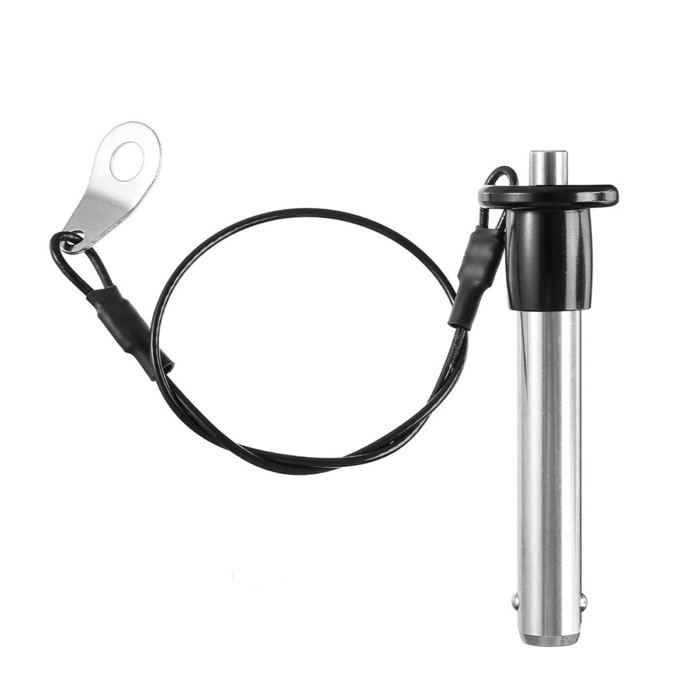 8mmx41mm Quick Release Pin 304 Stainless Steel Ball Lock with Lanyard Round