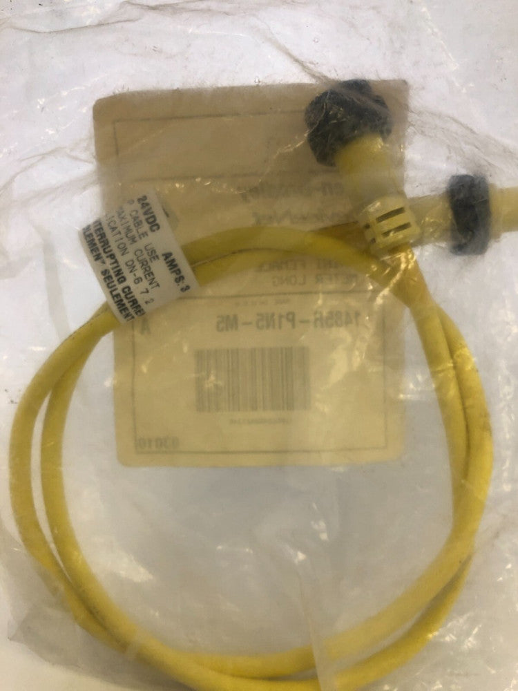 Allen Bradley 1485R-P1N5-M5 Series A Cordset Mini-line Male to Mini Female 1m