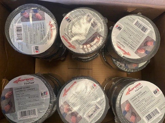 (24 PACK) FibaTape 2 In. W. x 150 Ft. L. Cement Board Seaming Tape FDW8691-U