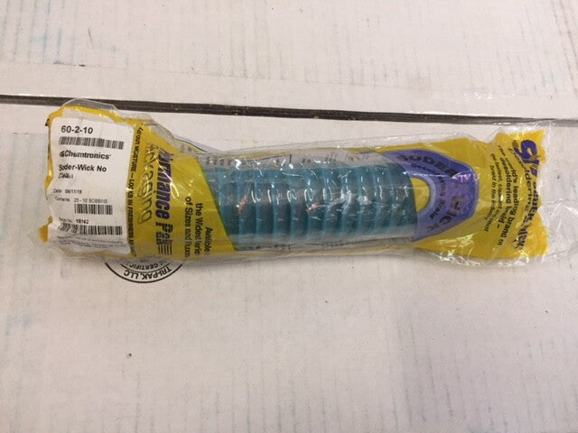 (Pack of 25) Chemtronics Soder-Wick 60-2-10, No-Clean SD .060" ESD 10' Spool NEW