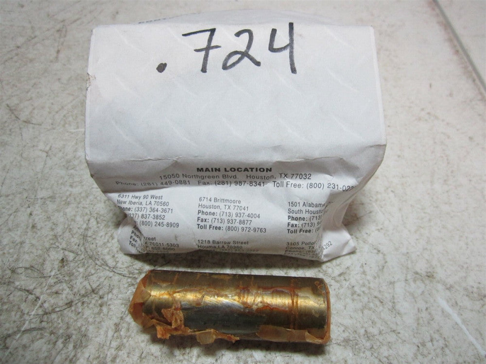 Vermont Gage (111172400) 0.724 Diameter Class ZZ Pin Gage