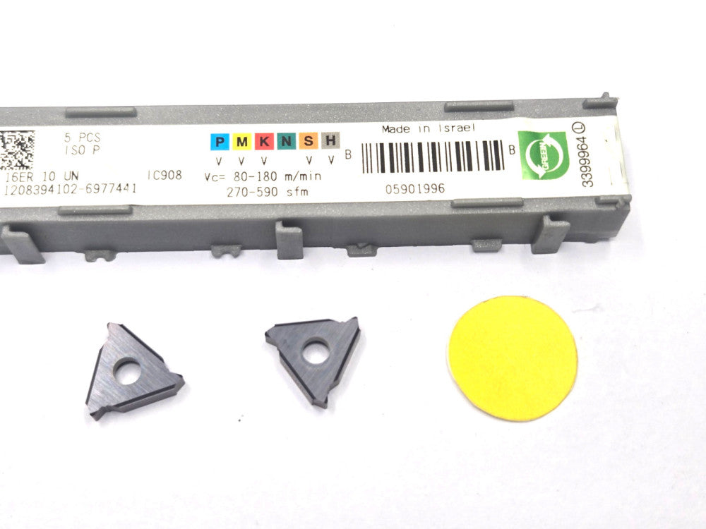 ISCAR*16ER 10 UN*THREADING INSERT*****LOT OF 2