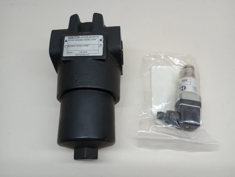 Hydac 2090501Industrial Filter DFW/HC60TC74J41.0/12V 6000 PSI 16GPM