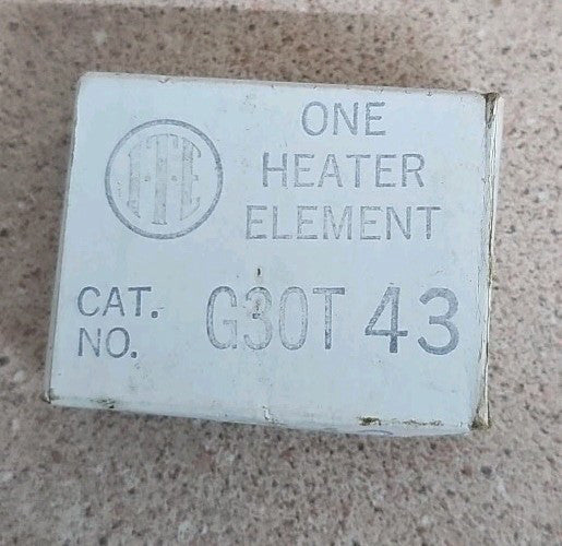 ITE Gould Telemecanique G30T43 Overload Heater Element  NOS