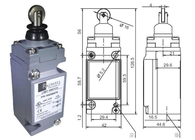 RADWELL VERIFIED SUBSTITUTE 9007C54D-SUB / 9007C54DSUB (BRAND NEW)