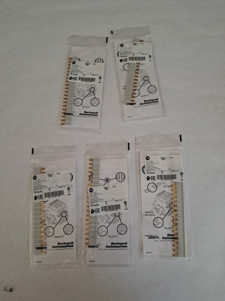ALLEN BRADLEY 700-TBJ20G SERIES A 20-WAY JUMPER (SET OF 5) NEW IN PKG