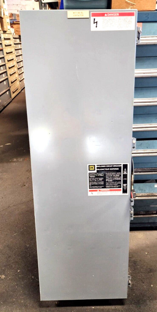 Square D 600 Amp 3R Circuit Breaker Enclosure With 400 Amp Breaker  LX-600-AWK