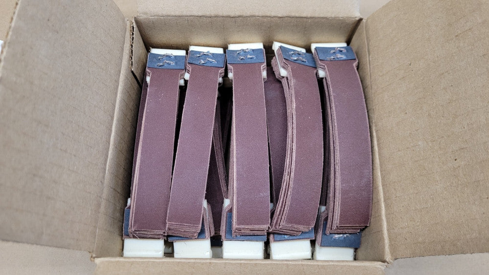Box of 20 Merit 66261084683 Flex Drum Replacement Sanding Flaps 3/4" x 5" P280