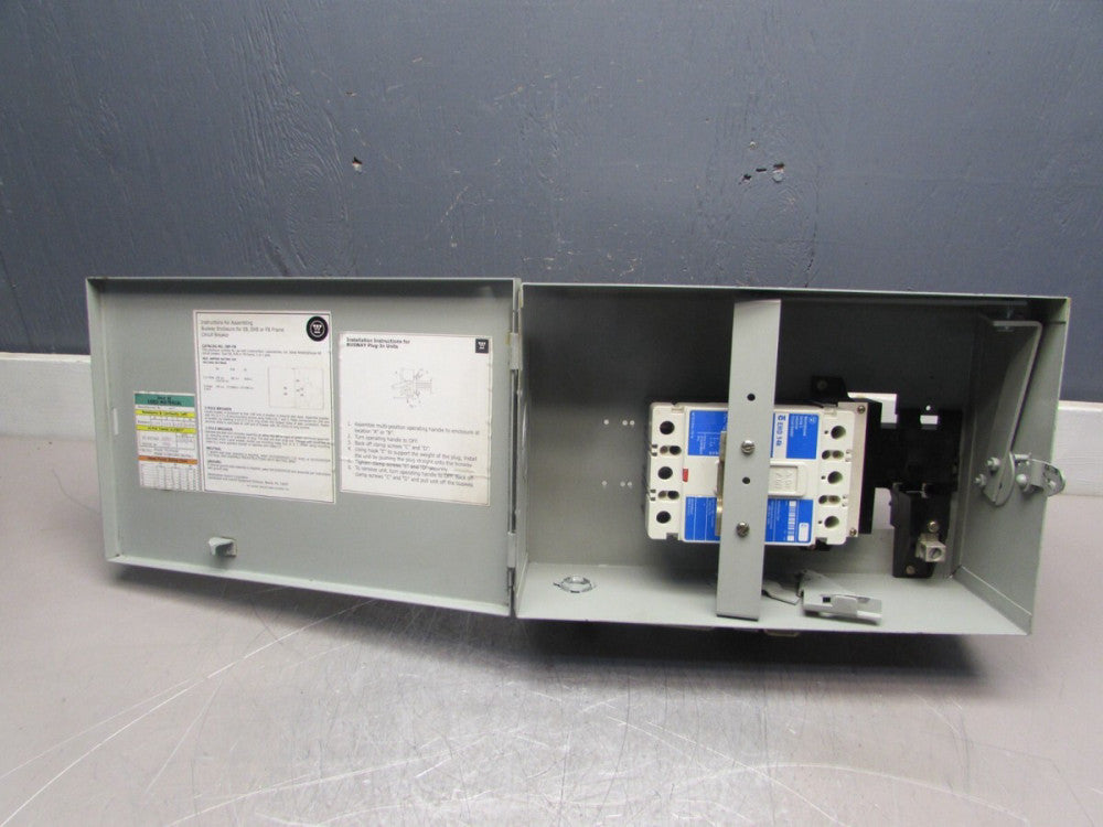 Westinghouse IBP-FB, w/ 30A CIRCUIT BREAKER, 3ph/4W/480V/30A, NOS! MAKE OFFER!