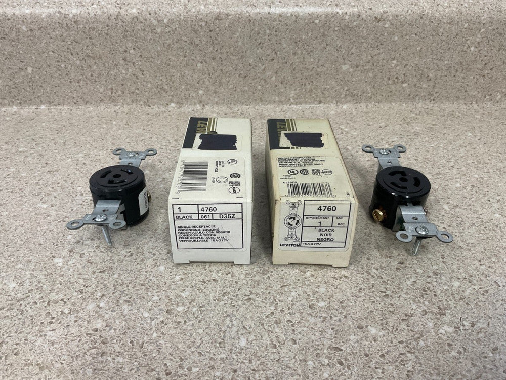 Leviton 4760 NEW (Lot of 2)