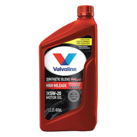 Valvoline 609506 Maxlife Engine Oil, Synthetic Blend, 5W-20, 1 Qt
