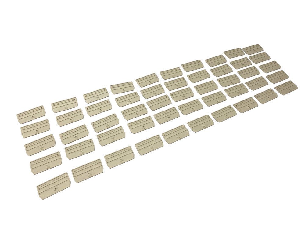 Weidmuller ZAP/TW 1 Terminal End Cover 1608740000 LOT OF 50