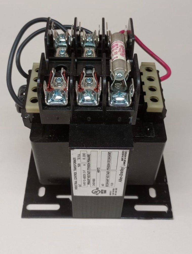 Allen Bradley 1497-D-ABDX-3-F Control Transformer 240/480V 60Hz