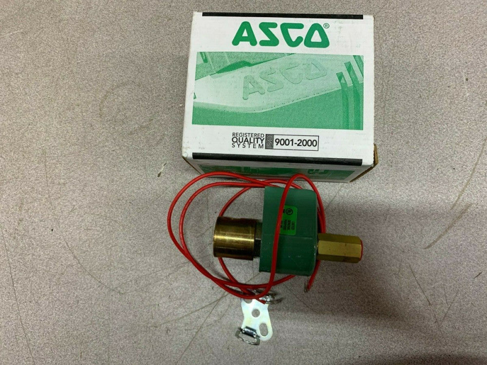 NEW IN BOX ASCO 1/4" SOLENOID VALVE 8314C053