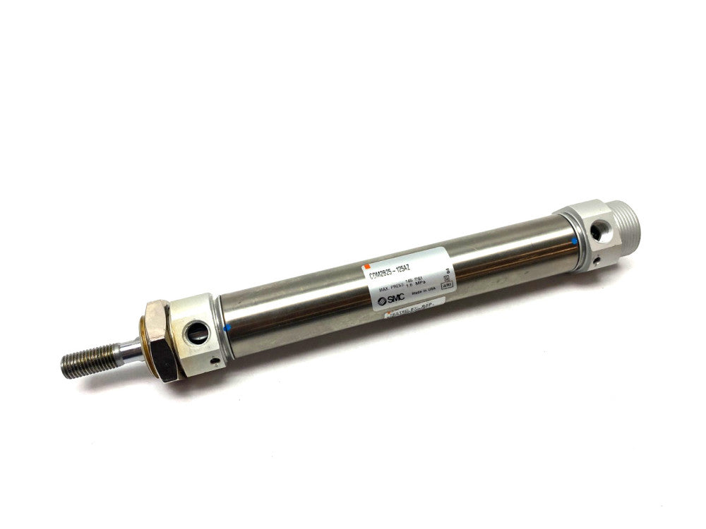 SMC CDM2B25-125AZ Round Body Cylinder Dbl-Acting SW Cap