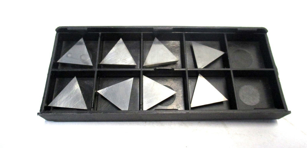 NEW (04003000) TPG320 I22 C5 60° Triangle Carbide turning Insert - Lot of 8