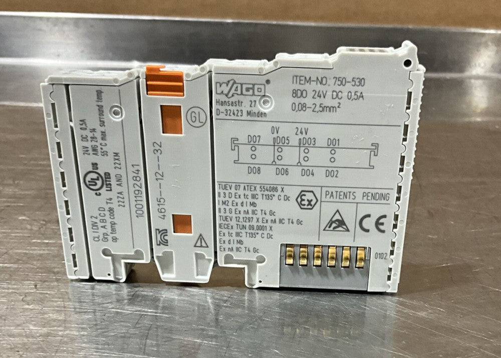 WAGO Module  750-530 8D0 24V DC 0,5A 101192841