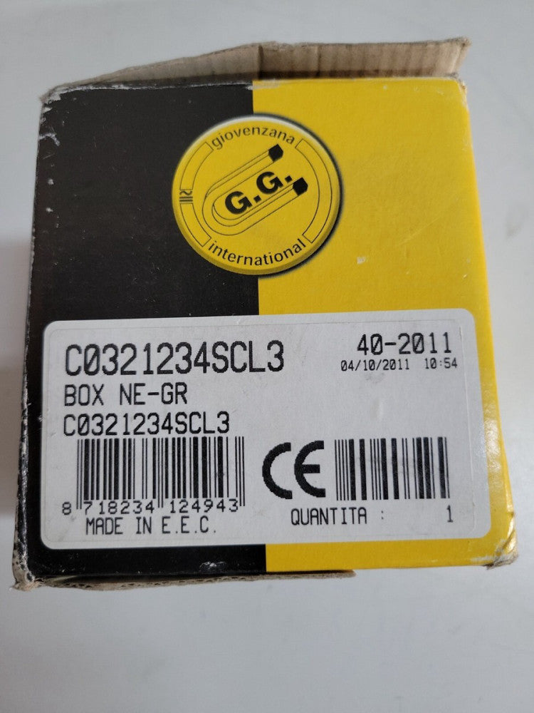 Giovenzana C0321234SCL3 Rotary Cam Disconnect Switch 32A 3Ph 1Ph w/ Faceplate