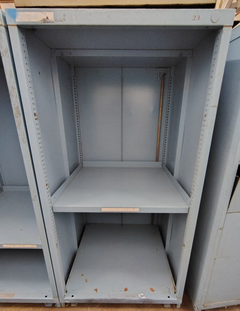 STANLEY VIDMAR OPEN STEEL SHELVING TOOL CABINET