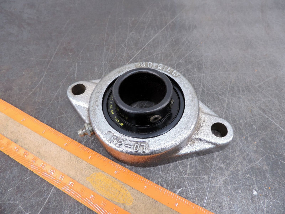 McGill Flange Bearing MB 25-1  Black Oxide 1-7/16" -PEN Bearing Zinc F2-07