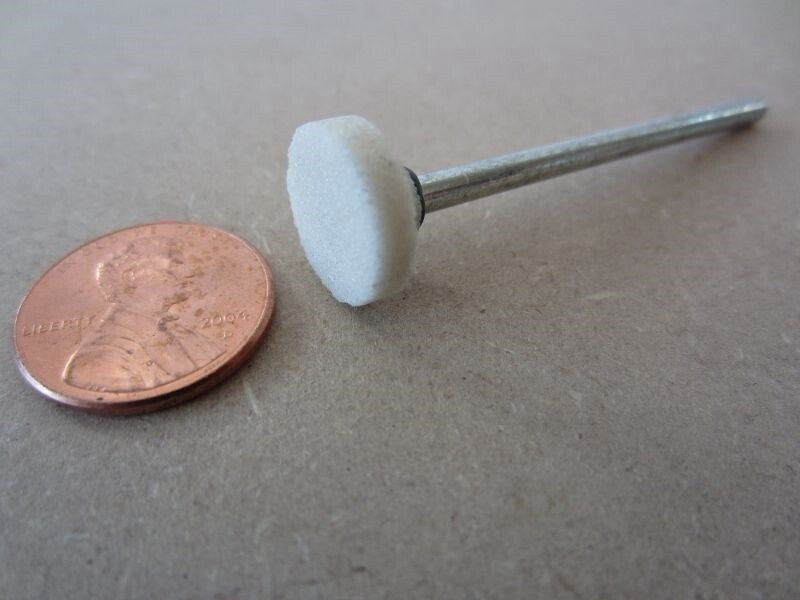 (Lot of 20) 1/2" Mounted Point 1/8" x 2" Wheel Ceramic Abrasive Grinding  W182