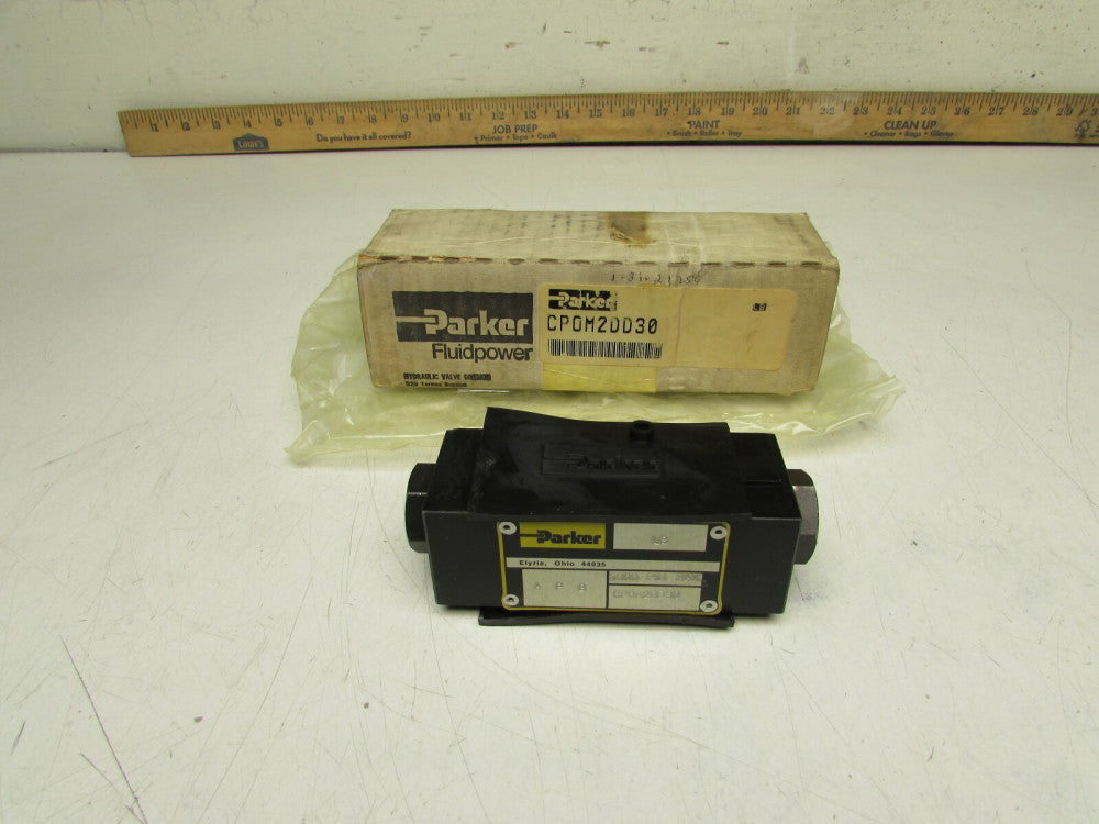 PARKER CPOM2DD30 , HYDRAULIC CHECK VALVE, 5000 psi , NIB! MAKE OFFER! 