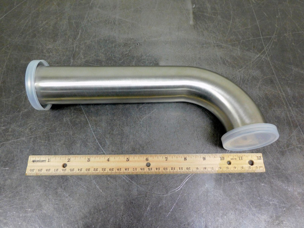 VNE T304 2" Pipe Fitting Clamp Elbow 90 Degree Stainless Steel
