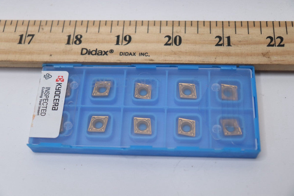 (10-Pk) Kyocera Turning Blade Carbide Insert  CPMH080204HQ