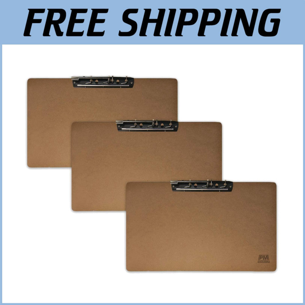 Versatile Legal Size Clipboards - 3-Pack 19" x 11" for Creative Professionals