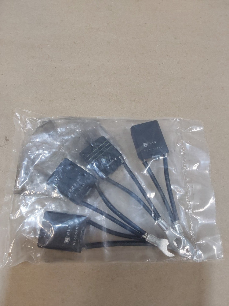 LOT OF 4 - NATIONAL .5"x1.25"x.5 CARBON BRUSH 61050567N