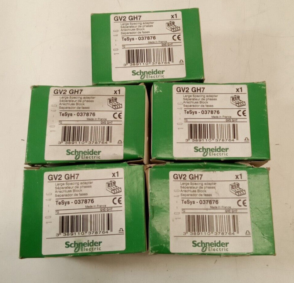 Telemecanique Schneider GV2GH7 037876 Motor Circuit Breaker Adapter (Lot of 5)