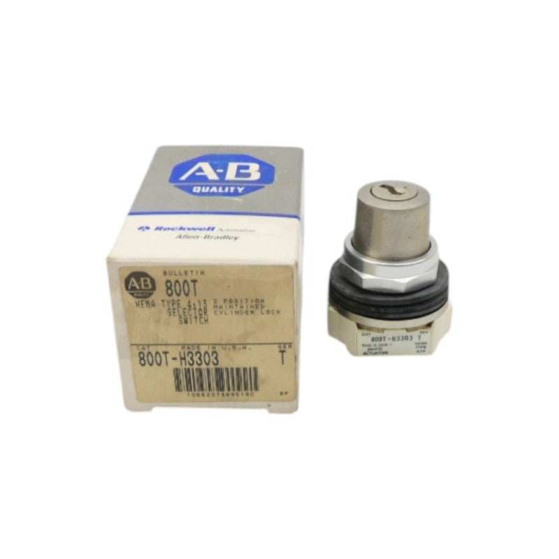 ALLEN BRADLEY 800T-H3303 SER. T (NO KEY) (GY/BL) NSMP