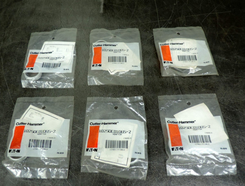 Eaton 10250ED1065-2 Push Button Indicating Light Adapter 10250T Series Lot of 6