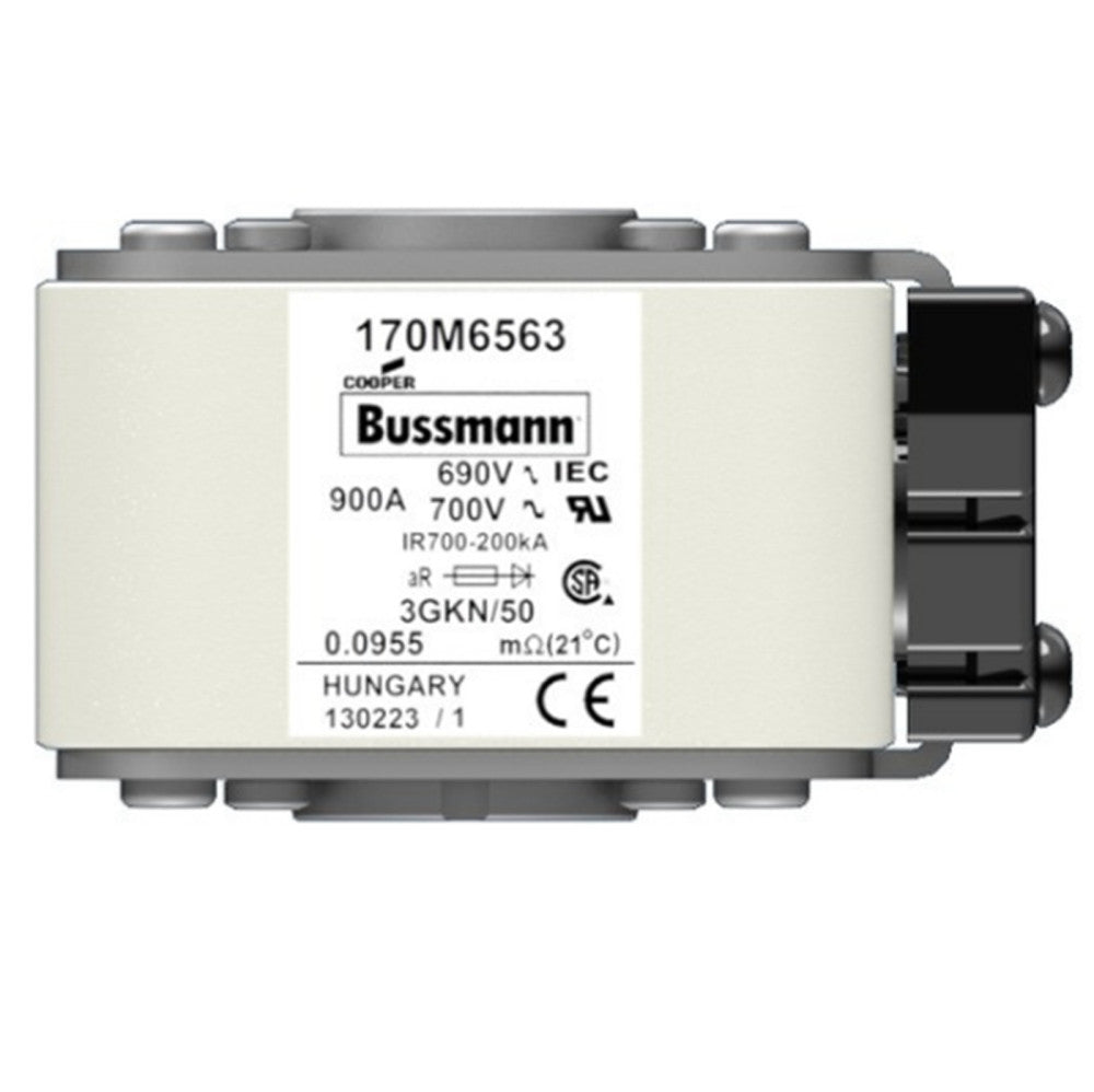 One Brand New BUSSMANN 170M6563 Fuse 900A 690/700V 3GKN/50